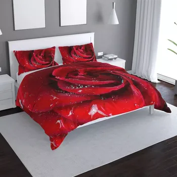 Povlečení Sablio Povlečení Růže - 140x200 / 90x70