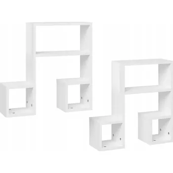 police Police dřevo G04V 4 x 4 cm bílá