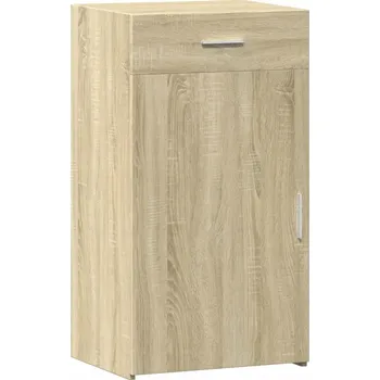 Komoda Komoda se zásuvkou a dvířky, dub sonoma, 50 x 42,5 x 93 cm