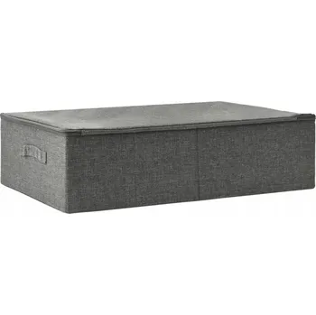 Úložný box Skládací úložný box, antracitový, 70x40x18 cm, polyester/po