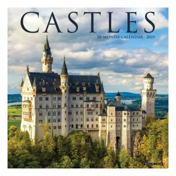 Kalendář Castles 2026 12 X 12 Wall Calendar (EN)