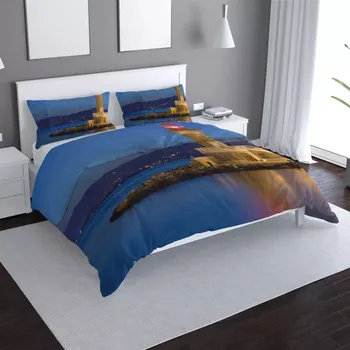 Povlečení Sablio Povlečení Noční maják - 140x220 / 90x70