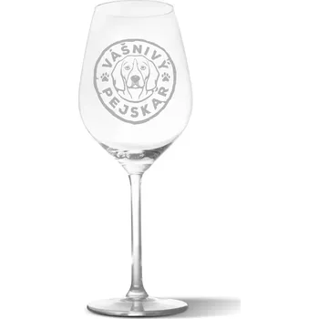 Víno Sablio Sklenička na víno Vášnivý pejskař: 49 cl