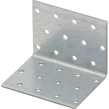 Tesařské kování Kotevní technika Úhelník montážní 80x40x40