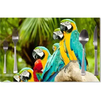 prostírání Sablio Prostírání Papoušci na větvi: 40x30cm
