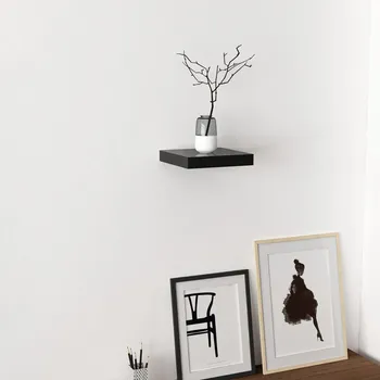 police Polička laminovaná deska VerDesign 23 x 23 cm černá