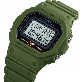 Hodinky Digitální hodinky SKMEI s alarmem MASKÁČOVÝ bk66