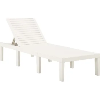 Zahradní lehátko Zahradní lehátko plast antracitové