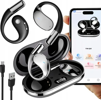 Sluchátka Bezdrátová sluchátka s vedením zvuku vzduchem LEMON Voxta