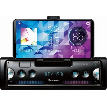 Autorádio Pioneer SPH-10BT Autorádio s držákem na telefon, Bluetooth, MP3