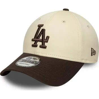 Kšiltovka kšiltovka New Era 9FO Side Patch MLB Los Angeles Dodgers - Light Cream/NFL Brown Suede one size