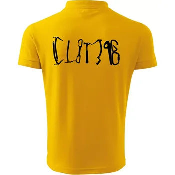 Pánská košile Climb equipment - Polokošile pánská Pique Polo 203 - S ( Žlutá )