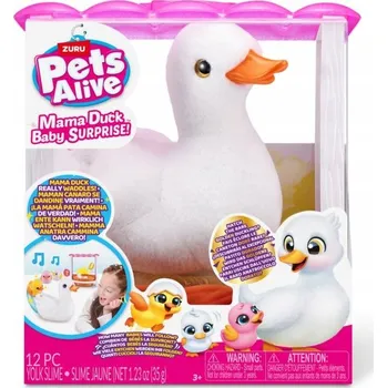 plyšák ZURU PETS ALIVE SURPRISE MAMA INTERAKTIVNÍ PLYŠOVÁ KACHNA