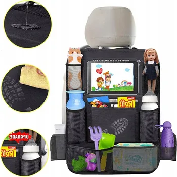 autokoberec ORGANIZER SAMOCHODOWY 2SZT NA ZADNÍ STRANU SEDADLA S DRŽÁKEM