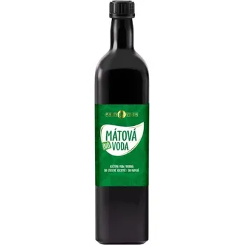 Purity Vision Mátová voda v tmavé lahvičce BIO 1 l - čistí a osvěžuje