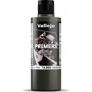 Modelářská barva Vallejo Russian Green 4Bo 200 ml. Akrylový základní nátěr Vallejo Surface Primer