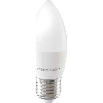 Žárovka LED žárovka Forever Light E27 C37 4,2W 480lm 3000K třída E