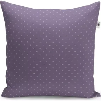 Polštář Sablio Polštář Bílé čtverce - 40x40 cm