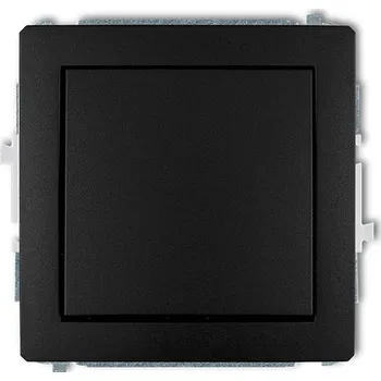 vypínač Karlik Deco Jednopólový vypínač černý matný 12DWP-1