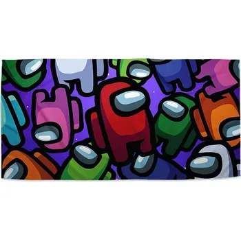 Osuška Sablio Ručník AMONG US Levitující - 50x100 cm