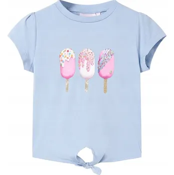 Chlapecké tričko Dětské tričko s reflexním nápis POLICE, dětské modré bavlna tričko, velikost 104