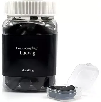 SleepKing™ Pěnové špunty do uší Ludwig - 35 párů