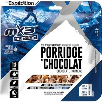MX3 Dehydratované jídlo Čokoládová ovesná kaše 110g 110g