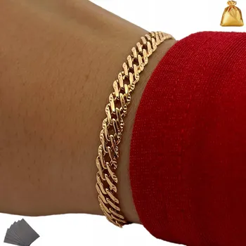 Náramek Dámský náramek pozlacený z 18karátové chirurgické OCEL