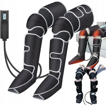 Masážní přístroj PŘÍSTROJ PRO LYMFODRENÁŽ PRO PRESOTERAPII MASÁŽNÍ PŘÍSTROJ NA NOHY 6KOMOROVÝ