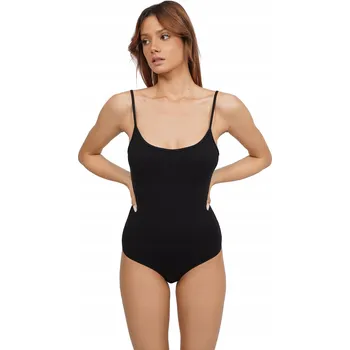 Body Dámské body s nastavitelnými ramínky černé Uniconf, vel. S