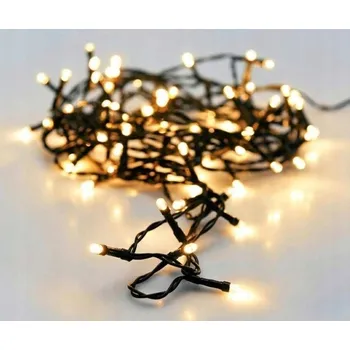 Vánoční dekorace Vánoční osvětlení na stromeček LED 480 diod teplá bílá časovač venkovní 8 režimů