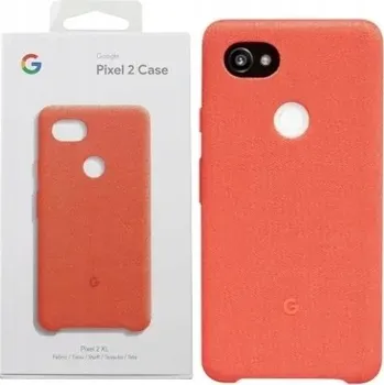 Pouzdro na mobilní telefon Zadní Kryt Google pro Google Pixel 2 XL oranžový