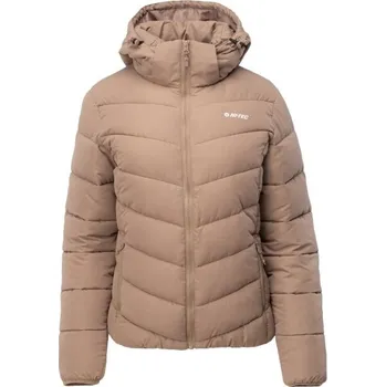 Dámská zimní bunda Hi-Tec SAFI XL Béžová, Bílá
