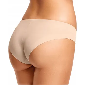 Kalhotky Kalhotky dámské bezšvové kalhotky béžové hladké mikrovlákno Infiore L