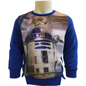 Chlapecká mikina Dětská mikina Sun City polyester modrá, velikost 104