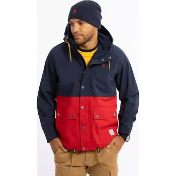 U.S. Polo Assn. pánská bunda COLOR BLOCK modrá L