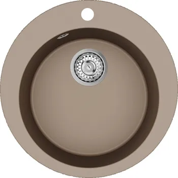 Granitový dřez Granitový dřez Helika CLARUS SR100 mocha warm