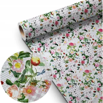 ubrus Cerata na Stůl 140 cm Dekorativní Metráž Ubrus Lena