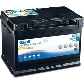 Auto-moto Autobaterie EXIDE EQUIPMENT AGM 12V 70Ah 600A EQ600