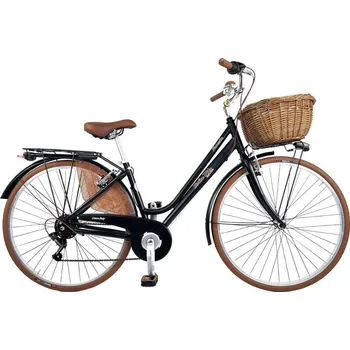 CANELLINI Městské kolo Dolce Vita by Canellini VENEZIA s košíkem M ČERNÁ 2025
