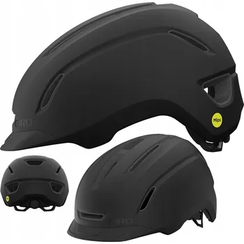 Cyklistická přilba Cyklistická helma Giro Caden II MIPS, matná černá, velikost L