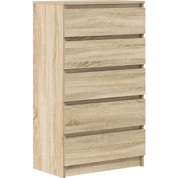 Komoda Komoda s 5 zásuvkami Dub Sonoma 60 x 36 x 103 cm