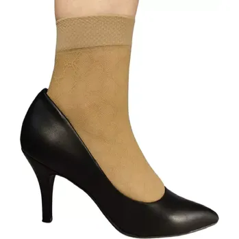 Dámské punčochy Dámské ponožky Checky 20 DEN - Uni / natural