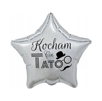 Balónek Fóliový balónek MILUJI TĚ TATI pro Den otců 48 cm