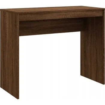 Psací stůl Počítačový stůl z dřevotřísky, hnědý dub, 90x40x72 cm