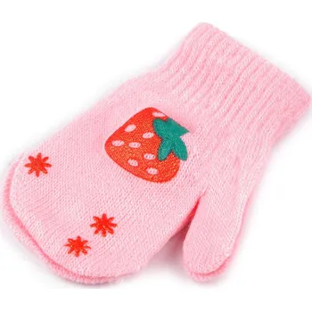 Rukavice Dětské pletené rukavice palčáky