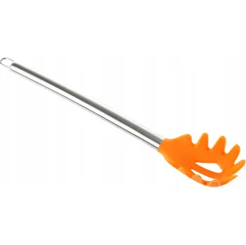 Naběračka Silikonová naběračka na těstoviny Tiross TS1423 oranžová