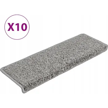 Nášlap na schod Nášlapy na schody protiskluzové, jehlové, šedé, 65x21x4 cm