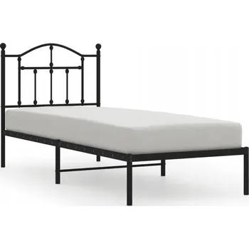 Postel Manželská postel kovová G04V 200x200 černá