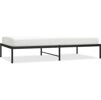 Postel Manželská postel kovová G02V 100x190 černá